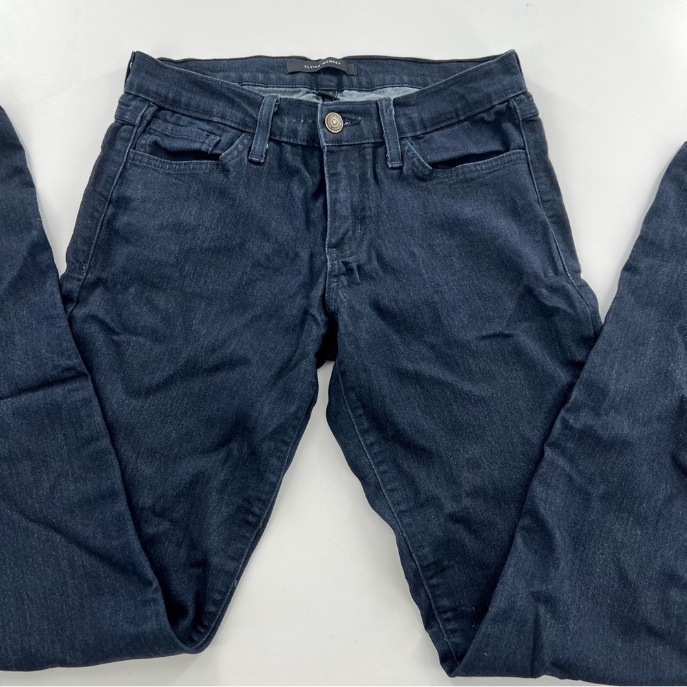 Dark flying monkey jeans w stretch skinny jeans